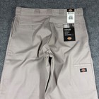Dickies Pants Mens 36x34 85283sv Double Knee Loose Fit Work Silver Grey Nwt