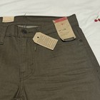 Levis 511 Slim Fit Stretch Mens Jeans 29 X 32 Olive Khaki-brown Cotton Elastase