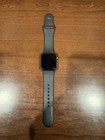 Apple Watch Series 3 38mm Space Gray Aluminium Case With Gray Sport Band  gps  -