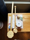 Nestig Safari Baby Mobile With Attachment Arm In Natural Wood