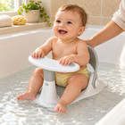 Baby Bath Seat With Thermometer Non Slip Infant Bathtub Chair 6-24 Months
