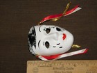 Vintage 4  High Porcelain Ceramic Mardi Gras Mask