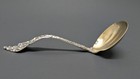 Reed   Barton Sterling Silver Les Six Fleurs Gravy Ladle Spoon Serving Antique