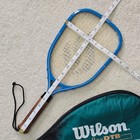 Ektelon Blue Lite Racquetball Racquet Super Small Grip W Wilson Case Vintage