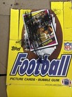 Topps  1984 Football Wax Empty Display Box   no Packs