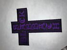 Black Sabbath Back Patch Purple