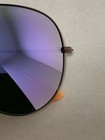 Ray-ban Aviator Sunglasses Rb3025 58mm Bronze Frame   Purple Green Lenses 167 4k