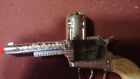 Vtg Genuine Pony Boy Cap Gun Revolver Pistol White Handle