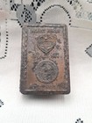 Antique Indian Motorcycle Brass Match Safe Hendee Co  St  Louis 1904 Sf 1915
