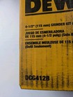 Dewalt Dcg412b 20v 4 5 -5  Cordless Grinder  tool Only  - Nib