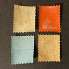 Stamps British Honduras Scott  58-61 Hinged