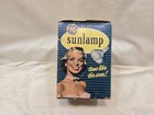 Vintage General Electric Sun Lamp Box   Bulb