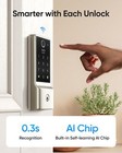 Eufy Smart Lock C220 Fingerprint Keyless Entry Door Lock Built-in Wi-fi Deadbolt