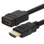 Hdmi Extension Cable Hdmi Male To Female Cord Extender 4k Hd Tv Ps5 Xbox 2 Pack