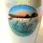 Kakabeka Falls Fort William Ontario Canada Souvenir Antique China Porcelain Vase