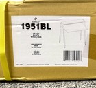 Safco Black Writing Desk 1951bl  22 75 d X 37 75 w X 30-34 25 h  Black Desk