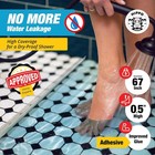 Shower Threshold Water Dam Barrier 67  - Transparent 67 Inch  