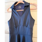 Jack Smith Navy Blue Sleeveless Collared Tennis Dress Women s Size M