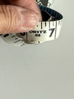 Dean Scovill Dritz 838 Seamstress Fiberglass Tape Measure White   Blue England
