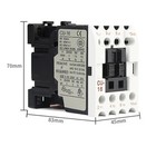 Magnetic Contactor Cu-16 For Teco 3a1a 3a1b Ac24v Ac110v 220v 380v 30a  3 Phase