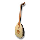 Handcrafted Large 5-string Lute  Traditional Moroccan  Oud  Musical Instrument
