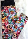 Mickey   Minnie Magic Kingdom Christmas Super Soft Yoga Band Leggings Disney Rts