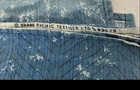 Vintage Trans Pacific Textiles Barkcloth Tapa Print Tiki Fabric 73x40  See Pics 