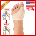 2pcs Big Toe Bunion Corrector Splint Straightener Foot Pain Relief Hallux Valgus