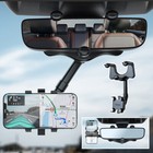360   Universal Car Truck Phone Holder Clip Rearview Mirror Mount Stand Dashboard