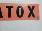 Sandoz Ekatox Signe Pharmacy 50x12 50 Cm Metal Plate Board Lsd Hofmann Vtg