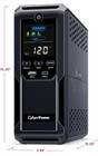 Cyberpower Cp1500avrlcd3 Intelligent Lcd Ups Battery Backup   1500va 900w