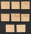 Argentina Buenos Aires Scott 1-8 Reprints Of 1858 Steamship Issues