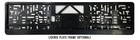 European German License Plate - F    2
