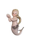 Rare Vintage Norcrest Mermaids W  Bubbles Ceramic Wall Decor Mid Century Read