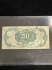 1875 50   Fractional Currency Fr  1381 Crawford Red Seal Allison-new Fifth Issue