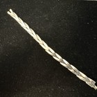 Vintage Heavy Taxco Mexico Sterling Silver Chevron Link Bracelet 7 25    44 Grams