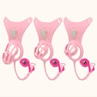Male Chastity Cage Device Silicone Tube Lock Wireless Remote Control Plug