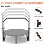 Adjustable Handle Bar Accessory For 40  Round Fitness Trampolines Non-slip