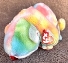 Ty Beanie Buddy Rainbow The Chameleon 14    Large Plush Stuffed Animal Toy 1999