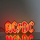 Ac dc 3d Lightbox  the Ultimate Fan Display- Iconic Rock  Lit Up 