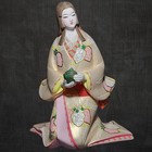 Japanese Hakata Doll Bijinmono Court Lady-joshi     Handmade With Authentic Seal