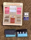 Lot Of Vintage Sewing Needle Books Woolworth  Clinton  Piccadilly