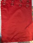 Blackout Window Curtains 6 Panels  28  W X 34  L - Red  Grommet