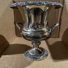 International Silver Co  550 Victorian Silver-plated Champagne Chiller  Ice Buck