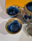 Vintage Teavana Tea Pot Set Lapis Jade New Open Box
