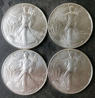Four  4  2024 Silver American Eagles 1 Oz Bullion Coins Lot