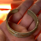 Antique Rare Extremely Ancient Bracelet Bronze Roman Authentic Very Old Jewelry
