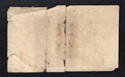 December 1771 2s   6d Two Shillings   Six Pence North Carolina Colonial Note
