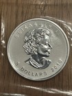 2016 Panda Privy Reverse Proof  5 Canada Silver Maple Leaf 1 Oz  9999 Rcm