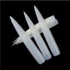100pcs bag Extra Long Stiletto Sharp Ending False Tips Half Cover Nail Art Salon